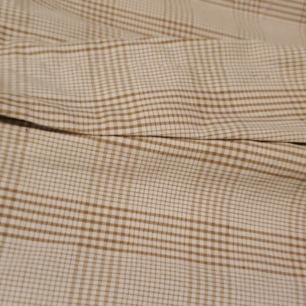 Peter Millar Tan Plaid Shorts Sz 35